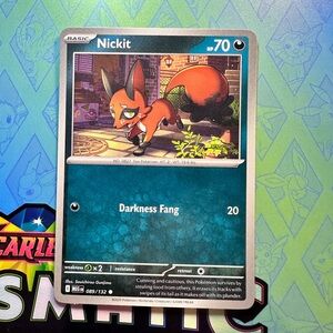 nickit (089/132) - common — pokémon: mega evolutions